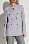 Versace GREY Double-breasted blazer