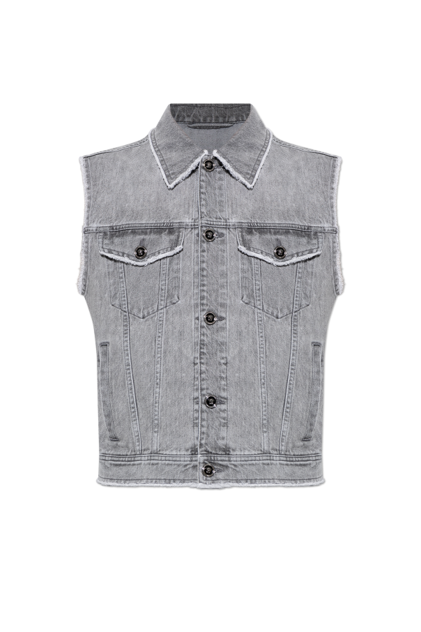 Versace Denim waistcoat