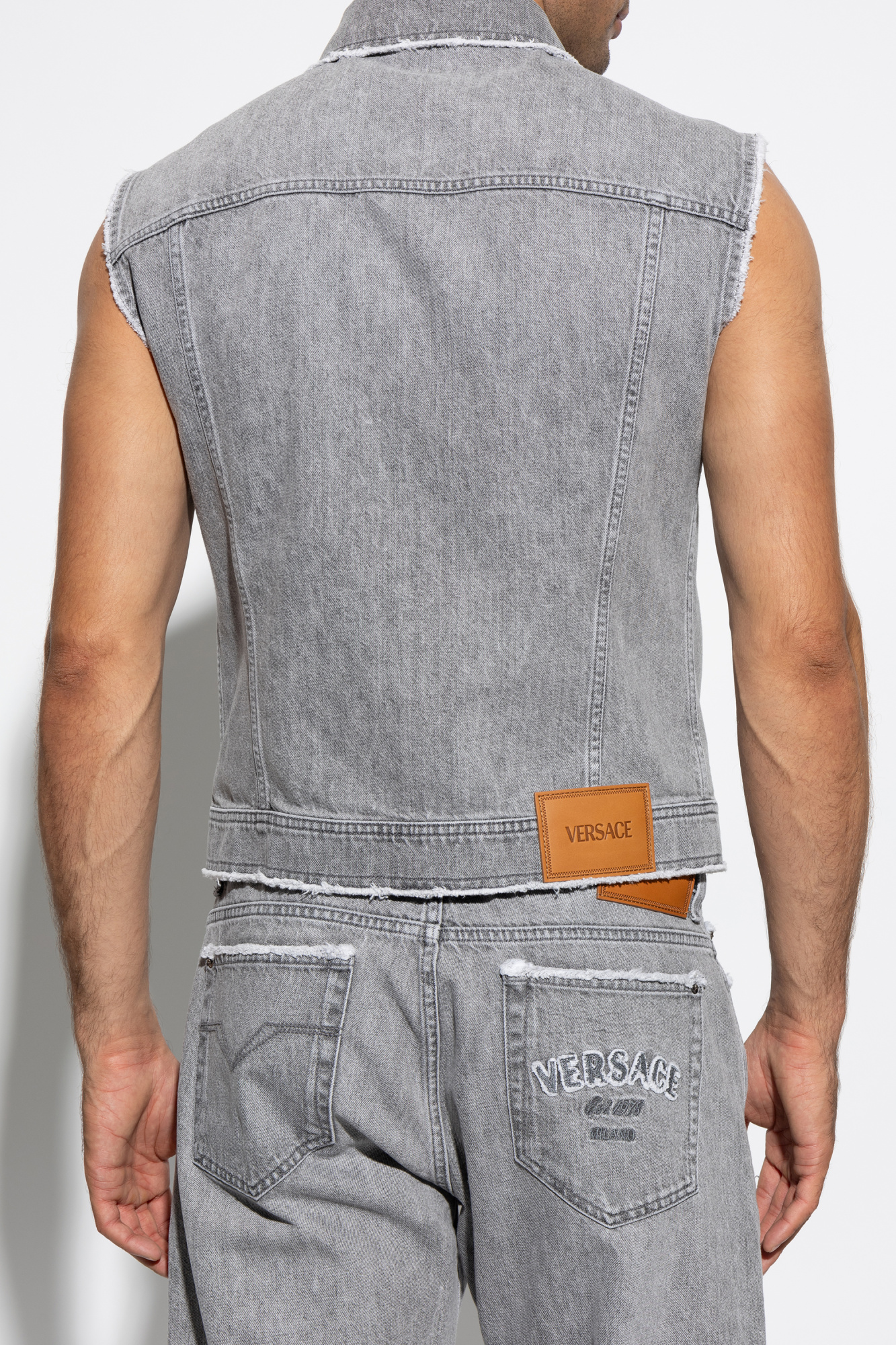 Versace Denim vest