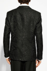 Versace BLACK Patterned blazer