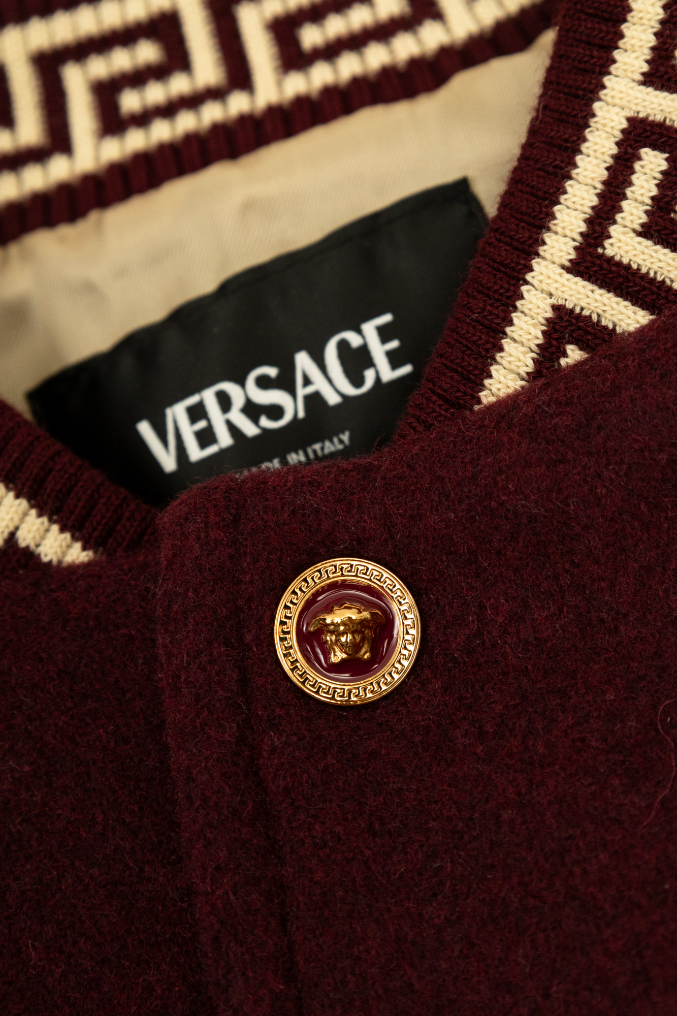 Versace Kids Jacket with logo