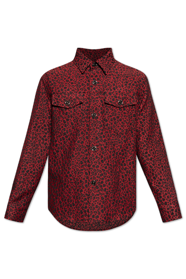 Versace Shirt with embroidered pattern