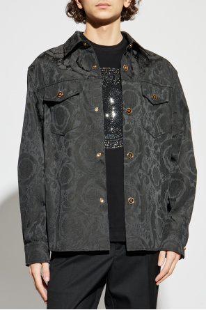 Versace Chaqueta jacquard con estampado 'barocco'