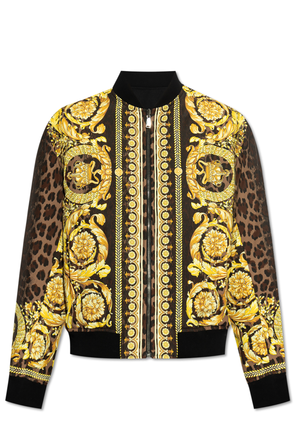 Versace Reversible bomber jacket