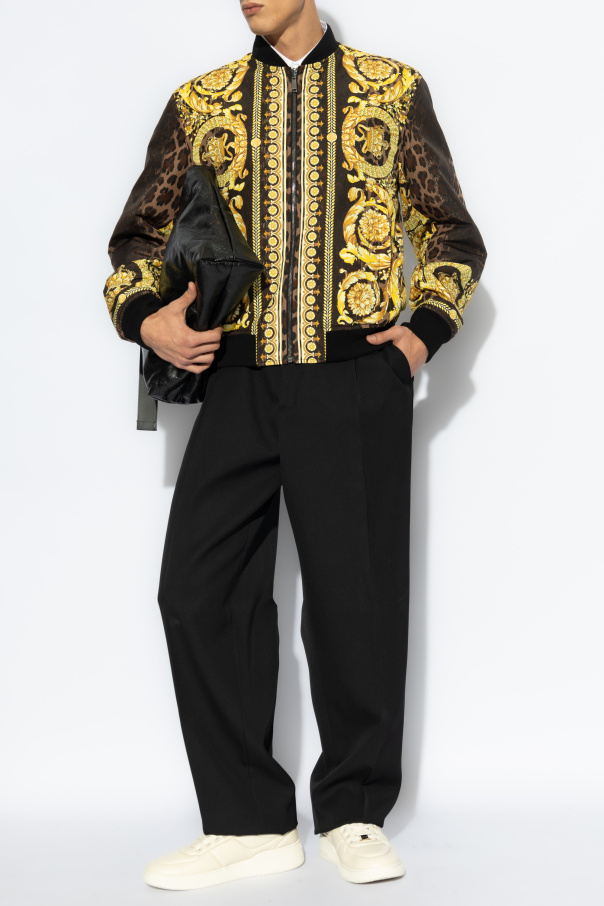 Versace Reversible bomber jacket