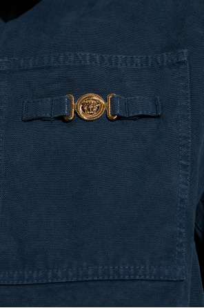 Versace Denim jacket with appliqué