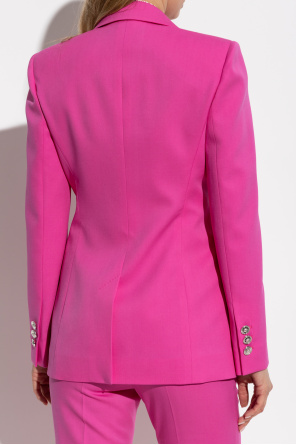 Versace Americana de lana con solapas cerradas