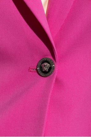 Versace Americana de lana con solapas cerradas