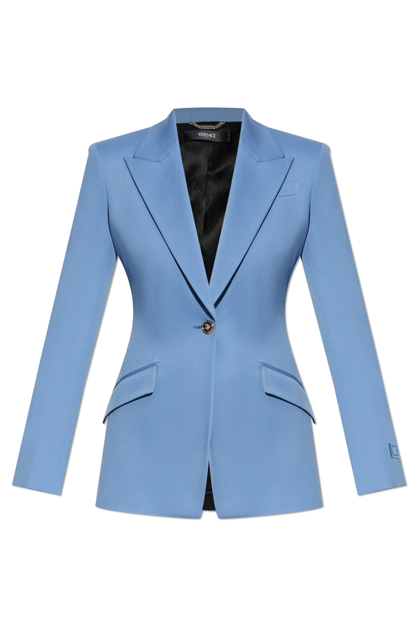 Wool blazer with closed lapels, zdjęcie 1 Wool blazer with closed lapels od Versace