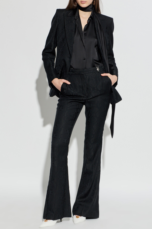 Versace Blazer mit Animal-Print