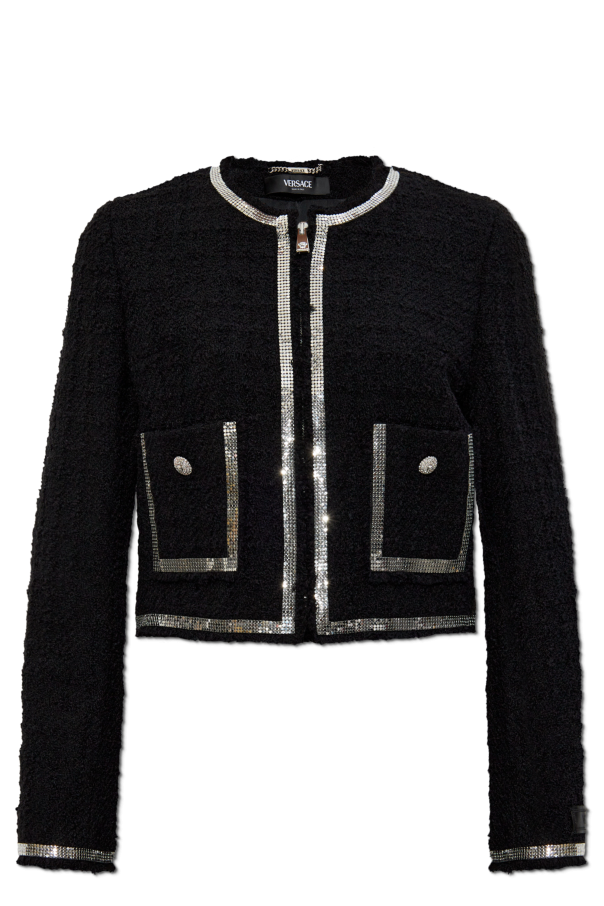 Blazer with Shimmering Appliqués, zdjęcie 1 Blazer with Shimmering Appliqués od Versace