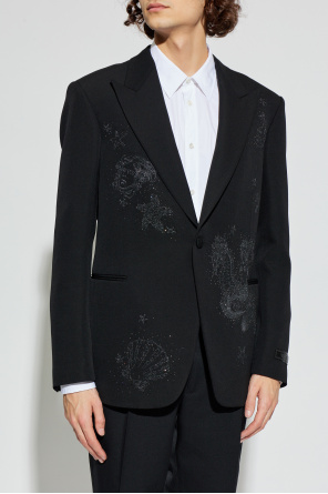 Versace Blazer with shimmering crystals