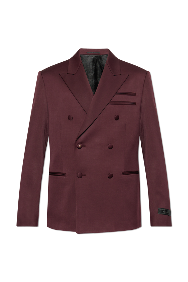 Wool blazer with closed lapels, zdjęcie 1 Wool blazer with closed lapels od Versace