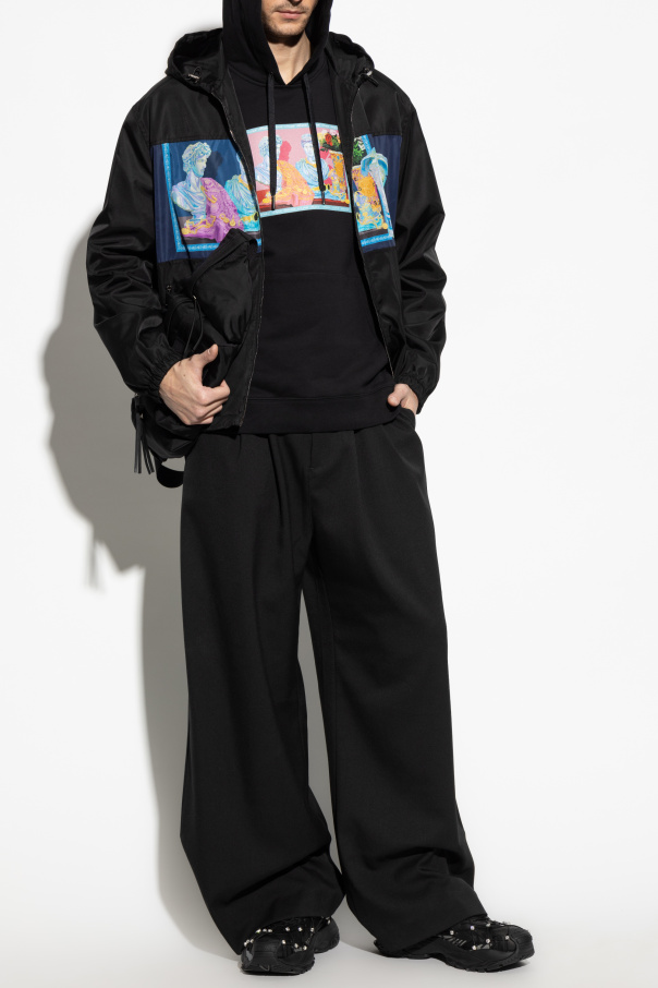 Versace Jacke mit Kapuze