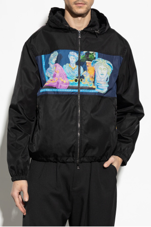 Versace Jacke mit Kapuze