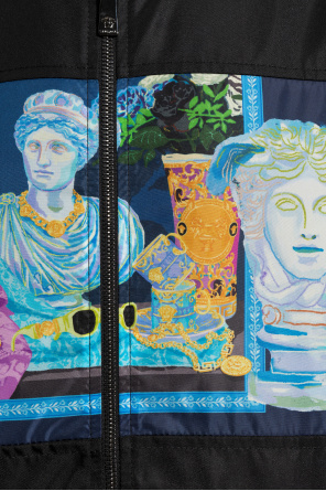 Versace Jacke mit Kapuze