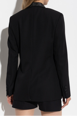 Versace Blazer with shimmering appliqués