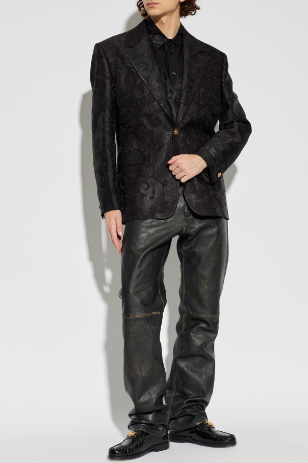 Versace Blazer mit "barocco"-Muster