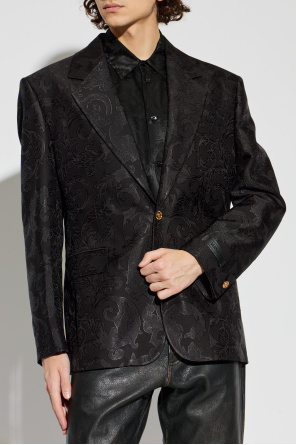 Versace Blazer mit "barocco"-Muster