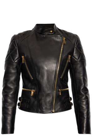 Leather jacket od Versace
