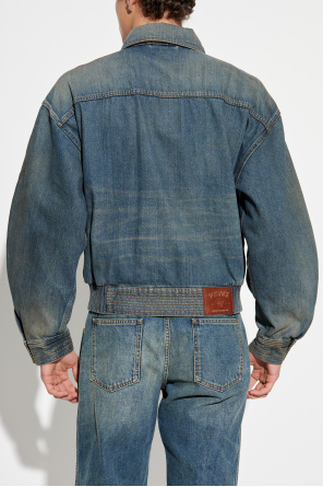 Versace Jeansjacke mit "Vintage"-Effekt