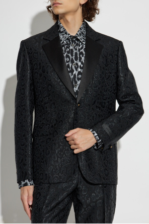 Versace Blazer with lurex thread