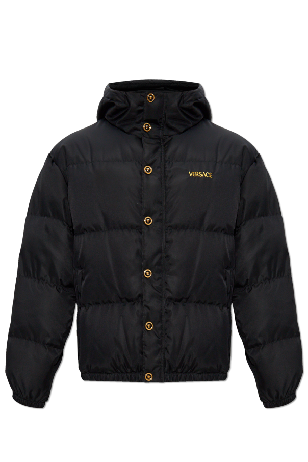 Down jacket with hood od Versace