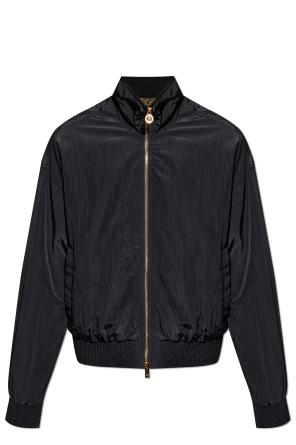 Chaqueta ligera con cuello alto od Versace