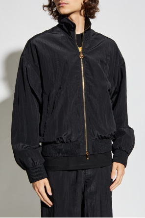 Versace Lightweight jacket with stand-up collar