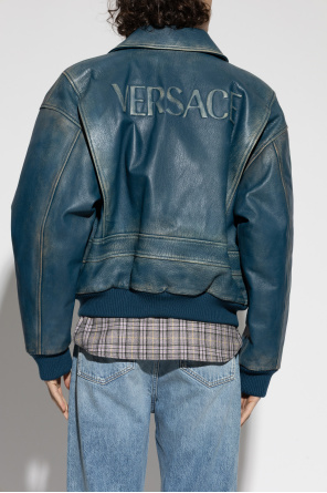 Versace Lederjacke