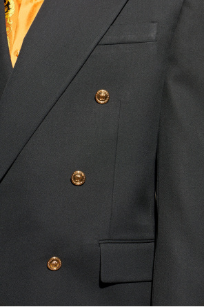 Versace Wełniana marynarka