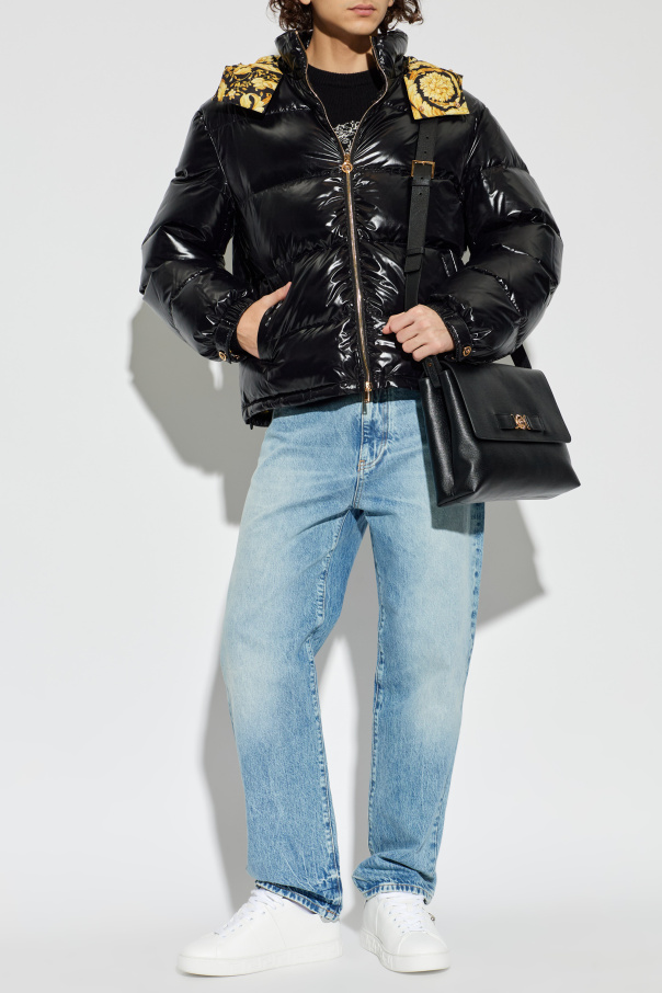 Versace Down jacket with hood