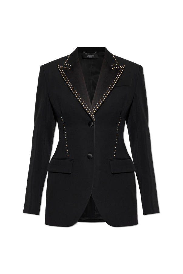 Blazer with studs od Versace