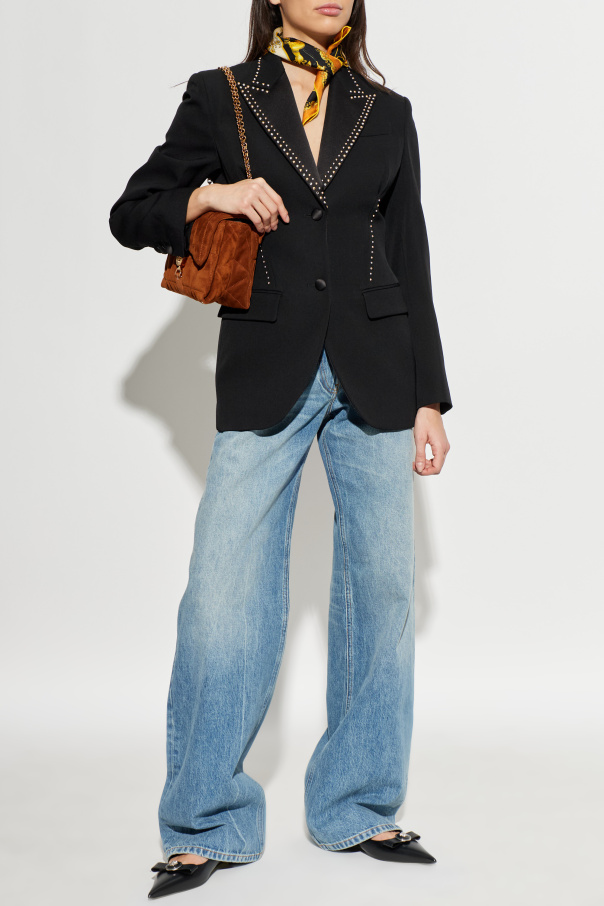 Versace Blazer mit Nieten