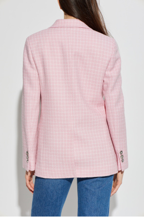 Versace Americana con estampado de cuadros