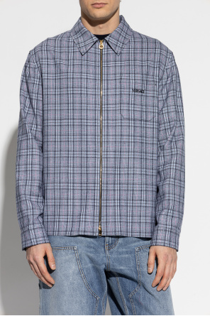 Versace Checked pattern shirt
