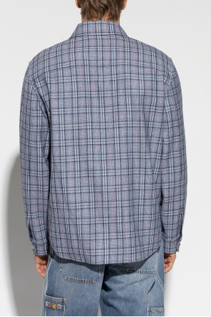 Versace Checked pattern shirt
