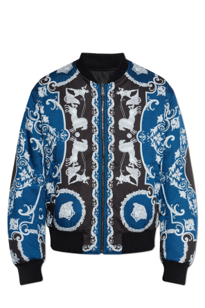 Versace Reversible bomber jacket