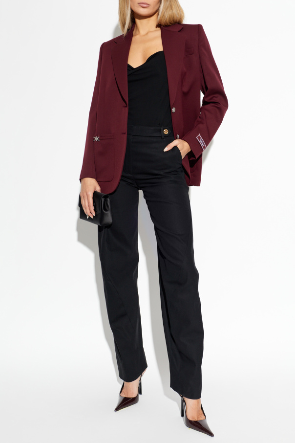 Versace Blazer with appliqués on the pockets