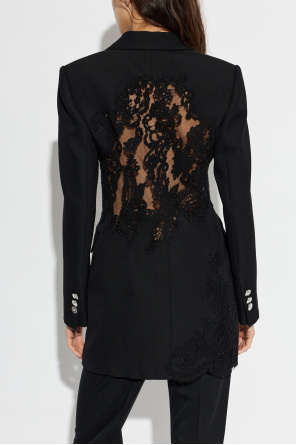 Versace Double-breasted wool blazer