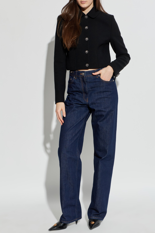 Versace Chaqueta de lana