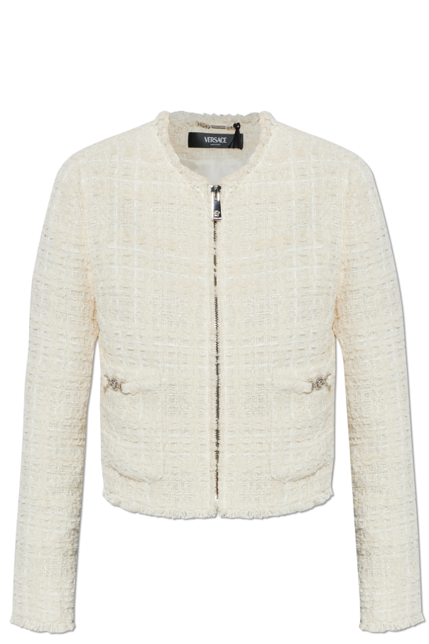 Tweed blazer od Versace