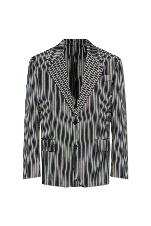 Blazer with striped pattern od Versace