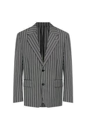 Blazer with striped pattern
