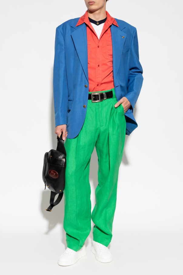 Versace Single-vent blazer