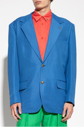 Versace Single-vent blazer
