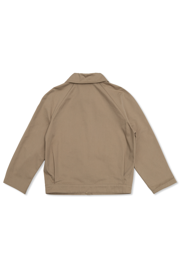 Versace Kids Cotton jacket with pockets