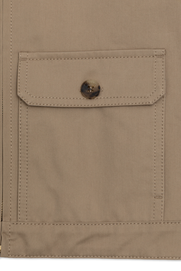 Versace Kids Cotton jacket with pockets