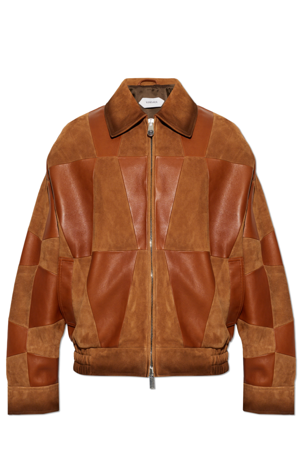 Leather jacket od Versace