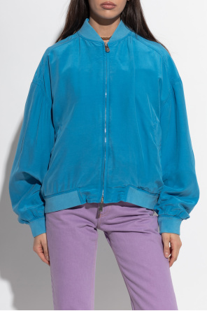 Versace Silk bomber jacket